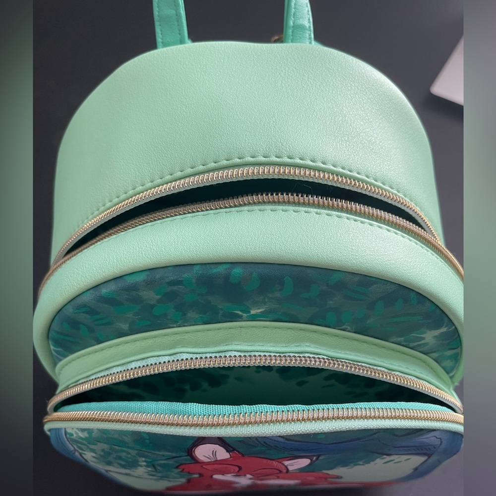 Disney Loungefly The Fox and The Hound Mini Backpack - Picture 7 of 8